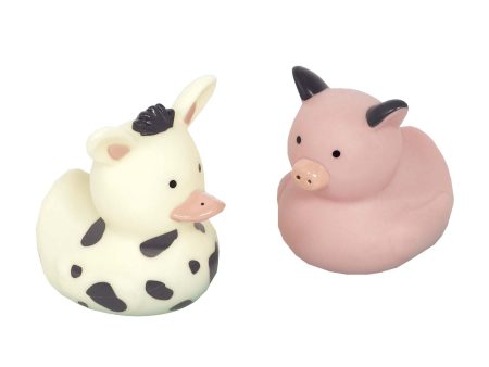 Barnyard Birthday Rubber Duck Favors 8pcs on Sale