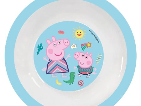 Peppa Pig Reusable Bowl 5in 1pc For Sale