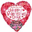 You Are The One Valentine Singing Balloon Online Sale