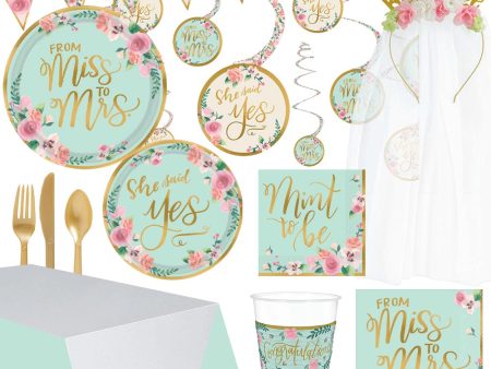 Mint To Be Party Kit For 16 People Discount