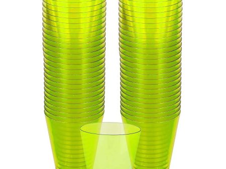 Kiwi Plastic Shot Glasses 2oz 100pcs Online Sale