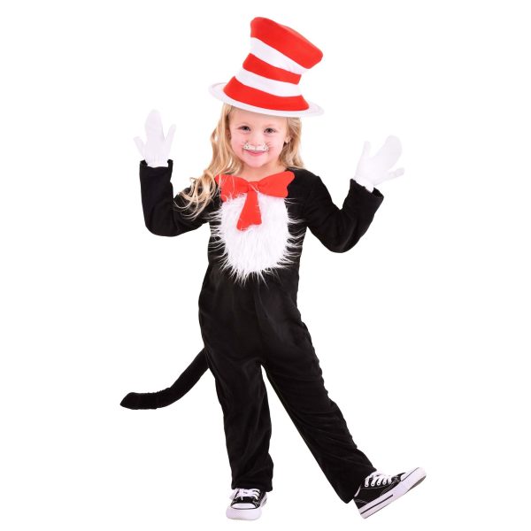 Toddler Cat in the Hat Unisex Costume Supply