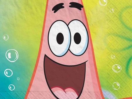 Spongebob Squarepants Lunch Napkins 2ply 16pcs Sale