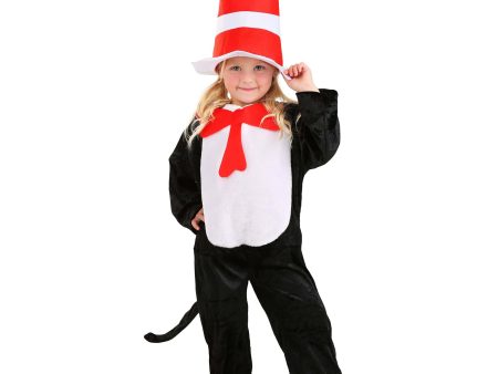 Toddler Cat in the Hat Girls Costume For Sale