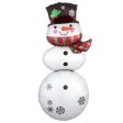 Snowman Stacker Giant Foil Baloon 63x154cm For Cheap