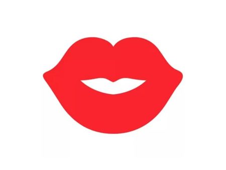 Valentine Lips Cutouts For Cheap