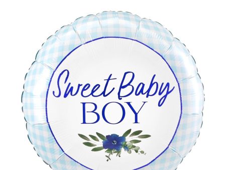 Baby in Bloom Standard Foil Balloon 45cm For Discount