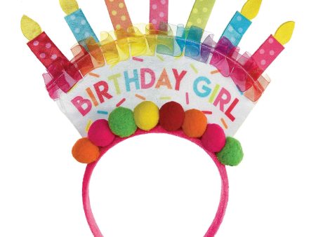 Sprinkles Birthday Cake Headband 11in Online Sale