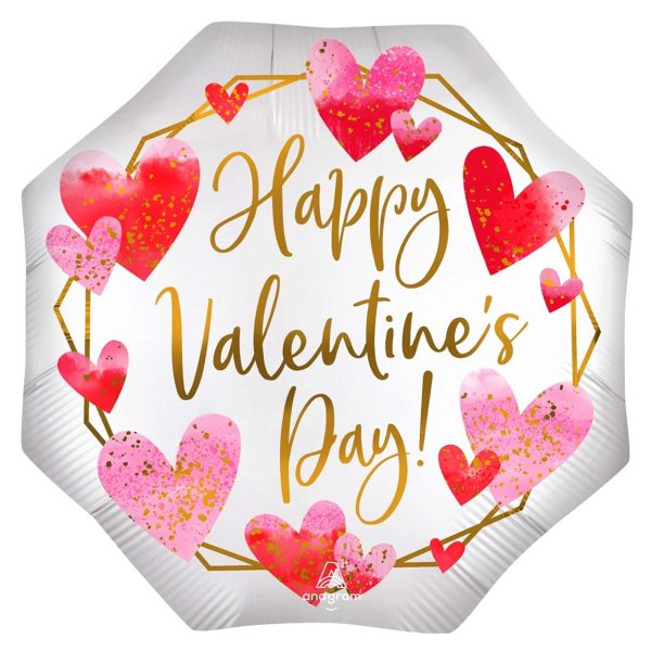 Valentine s Day Satin SuperShape Balloon55cm Supply