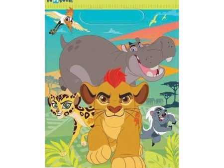 Lion Guard Folded Loot Bags  8pcs Sale