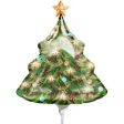 Warmth Of Christmas Tree Mini Shape Balloon Cheap