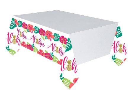 You Had Me At Aloha Paper Table Cover 137x259cm Online