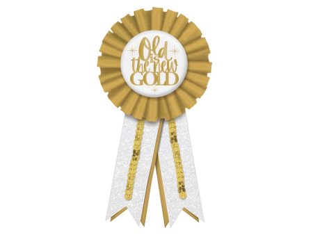 Over The Hill Golden Age Award Ribbon Fashion