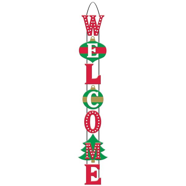 Traditional Christmas Deluxe Sign 30in Online