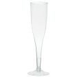 Clear Champagne Flutes 5.50oz, 20pcs Online Hot Sale