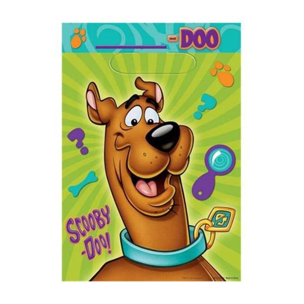 Scooby-Doo Folded Loot Bags 8pcs Sale