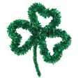 St. Patricks Shamrock Tinsel Decoration Sale