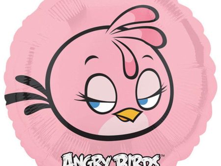 Angry Birds - Pink Bird Foil Balloon 18in on Sale