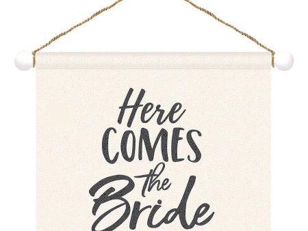 Wedding Ceremony Large Sign Canvas Discount