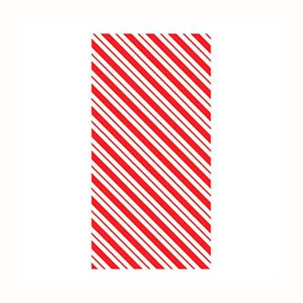 Candycane Paper Treat Sack Cheap