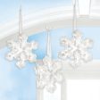 Snowflakes 3D Hanging Decoration 3pcs For Cheap