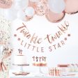 Twinkle Twinkle Little Star Rose Gold Baby Shower Bunting Decoration Online