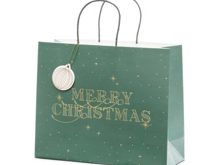 Merry Christmas Gift Bag 32cm Fashion