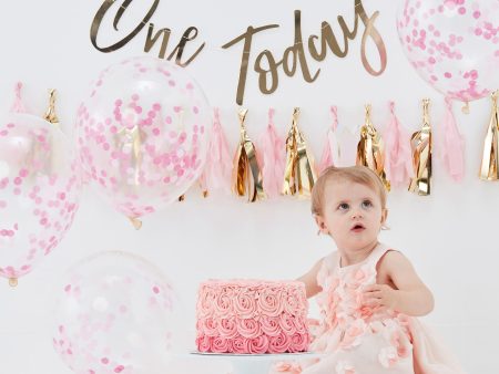 Pink Baby Cake Smash 1st Birthday Kit Sale