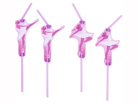 Ballet Drinking Straws 8pcs For Sale