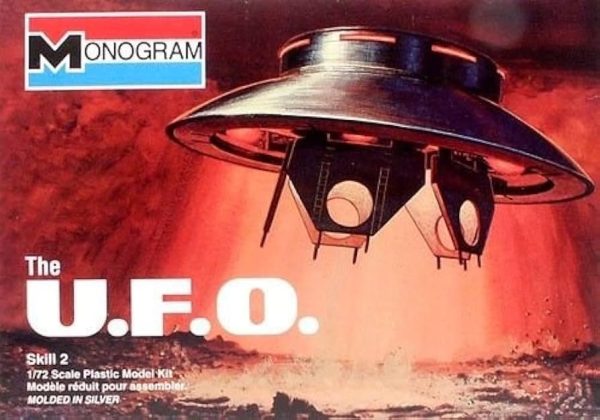 U.F.O. - MODEL KIT-MONOGRAM-#6012 Online now