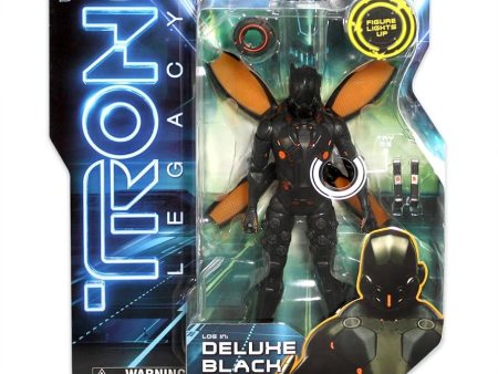 TRON: LEGACY: DELUXE BLACK GAURD (7 ) - SPIN MASTER-2010 Online Hot Sale