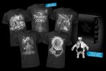 TWILIGHT ZONE: 5 SHIRTS & 4  INVADER FIGURE - FRIGHT RAGS-2015-SIZE-2XL For Cheap