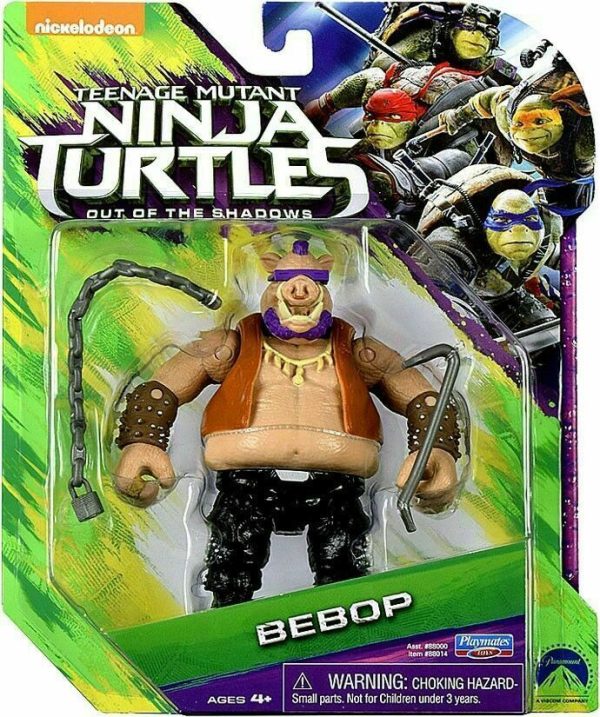 TMNT: OUT OF THE SHADOWS: BEBOP ROCKSTEADY - SPIN MASTER-SET OF 2 Online now