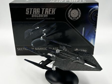 STAR TREK: SECTION 31 NIMROD-CLASS - EAGLEMOSS-HERO COLLECTOR Online now