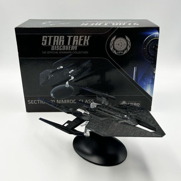 STAR TREK: SECTION 31 NIMROD-CLASS - EAGLEMOSS-HERO COLLECTOR Online now