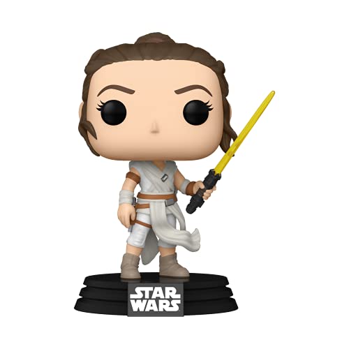 STAR WARS: REY (YELLOW LIGHTSABER) #432 - FUNKO POP! For Sale