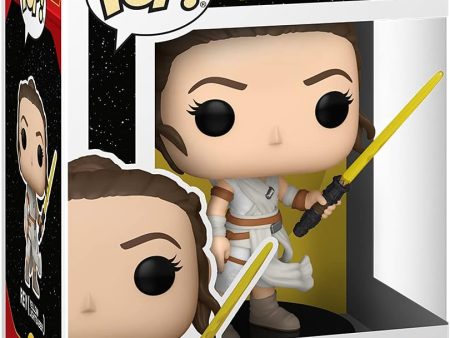 STAR WARS: REY (YELLOW LIGHTSABER) #432 - FUNKO POP! For Sale