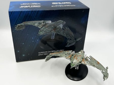 STAR TREK: KLINGON D4 BIRD-OF-PREY - EAGLEMOSS-SPECIAL EDITION on Sale