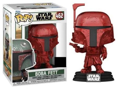 STAR WARS: BOBA FETT #462 (RED CHROME) - FUNKO POP!-SPECIAL ED. Sale