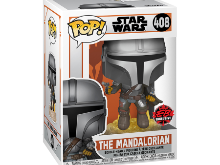 STAR WARS: MANDALORIAN #408 (FLYING JETPACK) - FUNKO POP!-EXCLUSIVE Online now