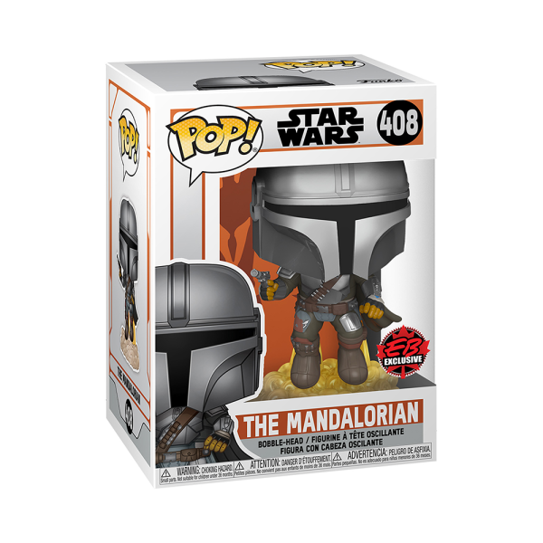 STAR WARS: MANDALORIAN #408 (FLYING JETPACK) - FUNKO POP!-EXCLUSIVE Online now