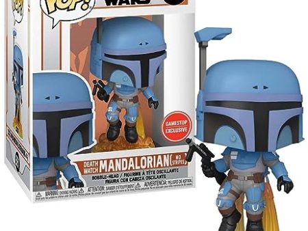 STAR WARS: DEATH WATCH MANDALORIAN (NO STRIPES) #561 (FLYING) - FUNKO POP!-EXCLUSIVE For Sale