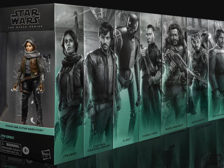 STAR WARS: ROGUE ONE (SET OF 10) - BLACK SERIES-#1-10 RO Sale