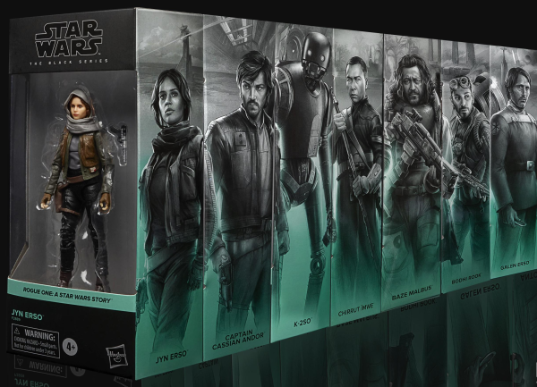 STAR WARS: ROGUE ONE (SET OF 10) - BLACK SERIES-#1-10 RO Sale