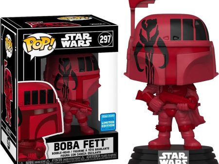 STAR WARS: BOBA FETT #297 (FUTURA RED) - FUNKO POP!-2020 WONDERCON Discount