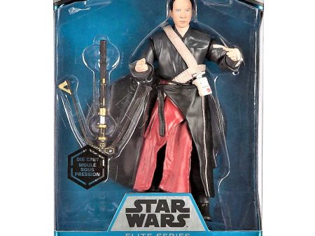 STAR WARS: CHIRRUT IMWE - ELITE SERIES-DIE CAST FIGURE Online now